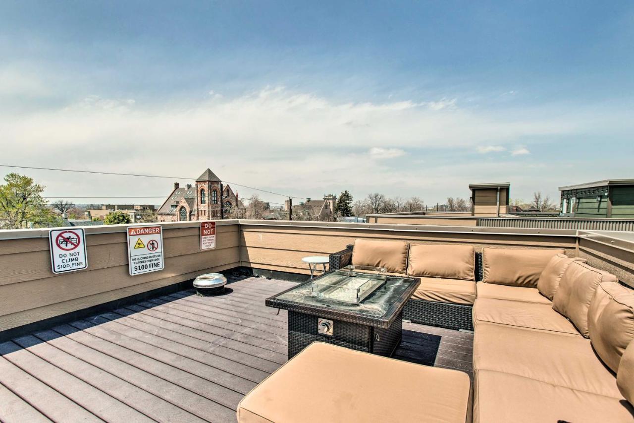 Denver Abode With Rooftop Deck And City Views ภายนอก รูปภาพ